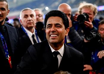 ناصر الخليفي فخور بما قدمه باريس سان جيرمان ولا يزال هناك مباراة مهمة