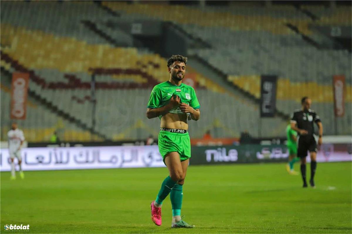 الحلم نيوز : فيديو | صلاح محسن يسجل هدف المصري الأول أمام الأهلي