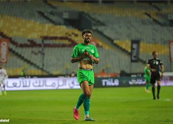فيديو صلاح محسن يسجل هدف المصري الأول أمام الأهلي