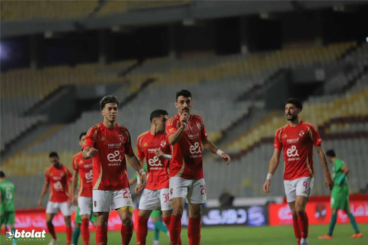 فيديو | إمام عاشور وطاهر يسجلان هدفين لـ الأهلي أمام المصري