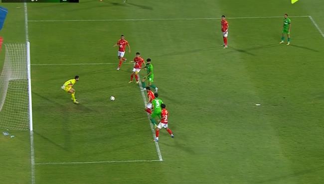 القائم يحرم صلاح محسن من تسحيل هدف امام الاهلي في الدوري المصري