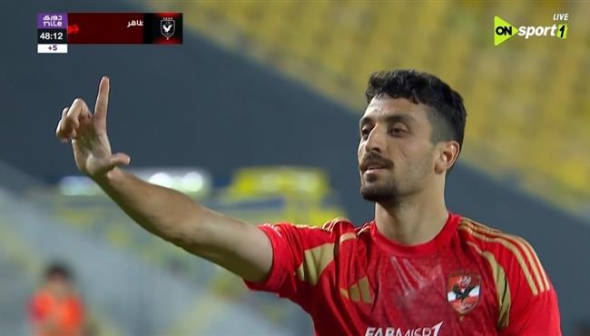 هدف طاهر محمد طاهر في مرمي المصري بالدوري المصري