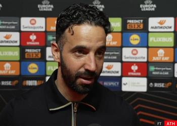 أموريم أشعر بالتوتر ومواجهة توتنهام في النهائي الأوروبي مختلفة عن الدوري الإنجليزي