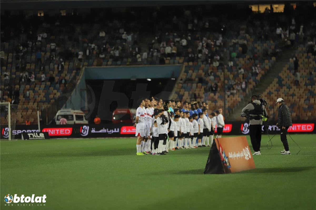 إصابة لاعب الزمالك واستبداله أمام سيراميكا كليوباترا في الدوري