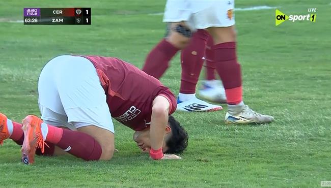هدف تعادل سيراميكا كليوباترا مع الزمالك اسلام عيسي