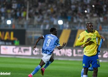 فيديو مايلي يسجل هدف بيراميدز الأول أمام صن داونز