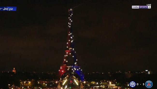 برج إيفل يحتفي بتتويج باريس سان جيرمان بلقب دوري أبطال أوروبا