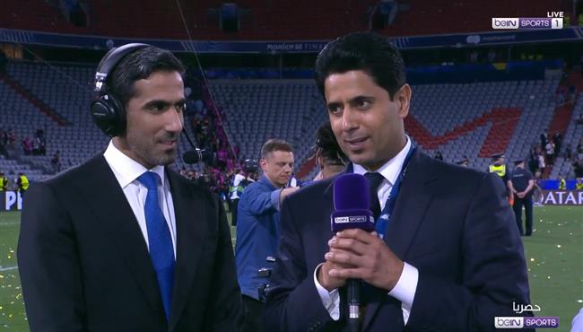 اول تعليق من ناصر الخليفي بعد تتويج باريس سان جيرمان التاريخي بدوري ابطال اوروبا