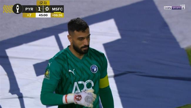 احمد الشناوي يتصدي لـ انفراد امام صن داونز في نهائي دوري ابطال افريقيا