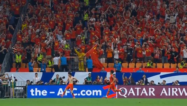 هدف فوز الصين القاتل علي البحرين 1 0 تصفيات كاس العالم