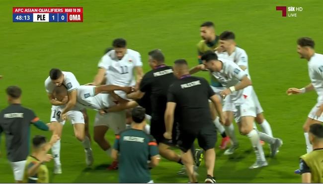 اهداف مباراة فلسطين وعمان 1 1 تصفيات كأس العالم