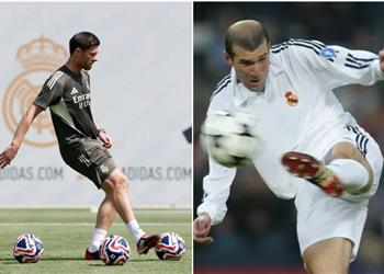 بحذاء زيدان ألونسو يوجه رسالة غير مباشرة لجماهير ريال مدريد
