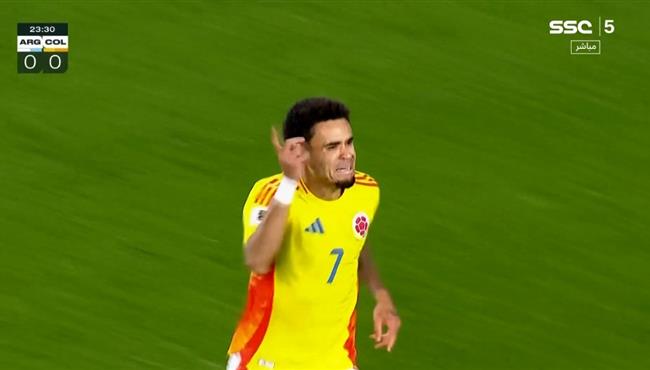 هدف لويس دياز الرائع في مرمي الارجنتين بتصفيات كأس العالم