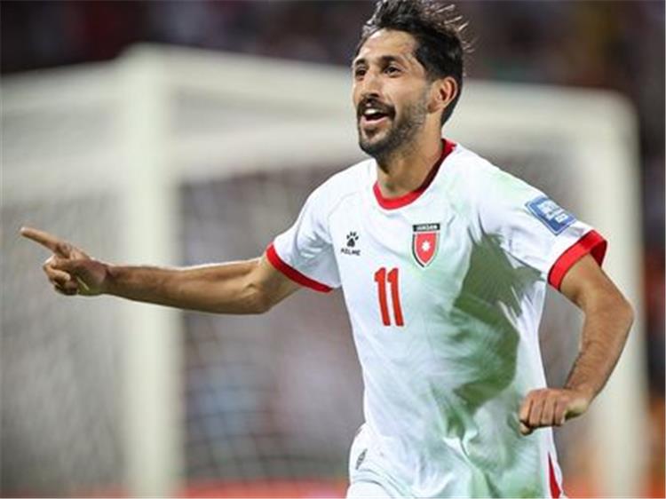 يزن النعيمات مهاجم منتخب الاردن