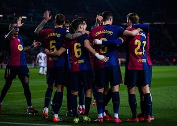 يواجه منافس ا عربي ا مواعيد مباريات برشلونة استعداد ا للموسم الجديد