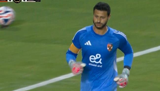 تصدي محمد الشناوي الرائع يمنع انتر ميامي من تسجيل هدف فوز قاتل علي الاهلي