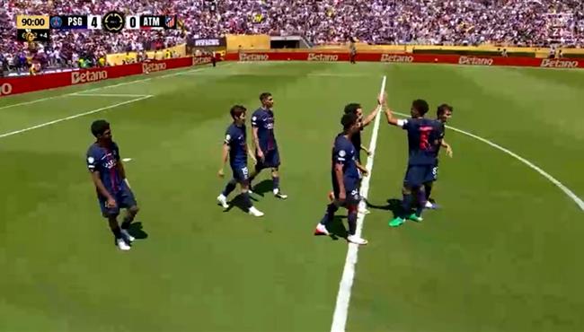 اهداف مباراة باريس سان جيرمان واتلتيكو مدريد في كأس العالم للاندية