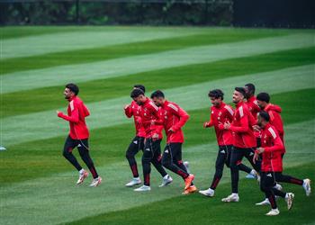 مران الأهلي غياب وحيد وتدريبات بدنية وخططية قبل صدام بالميراس