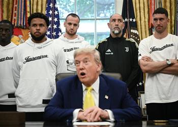 لاعب يوفنتوس يفجر مفاجأة بشأن زيارتهم للبيت الأبيض قبل مباراة العين وحديث ترامب