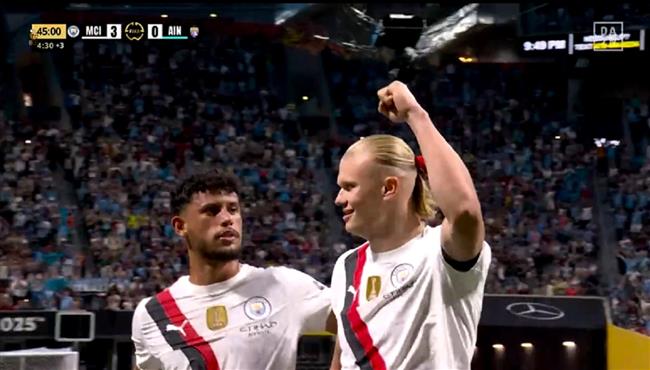 هدف هالاند في مرمي العين بكأس العالم للاندية