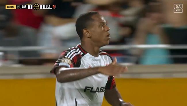 هدف تعادل فلامينجو مع لوس انجلوس 1 1 كأس العالم للأندية