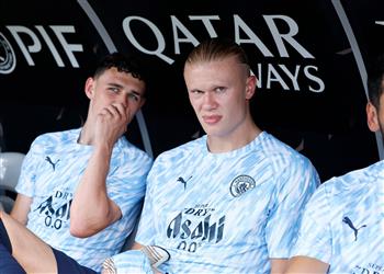 فيديو بعد خروج مرموش هالاند يسجل هدف مانشستر سيتي الثالث أمام يوفنتوس