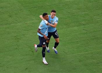 فيديو صاروخية سافيو يسجل هدف مانشستر سيتي الخامس أمام يوفنتوس