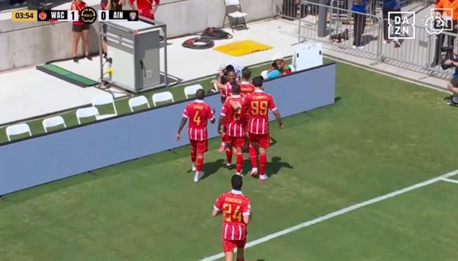 هدف الوداد الاول الرائع في مرمي العين بكأس العالم للاندية