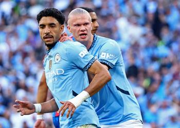 بسبب عمر مرموش جوارديولا يحذر هالاند بعد خماسية مانشستر سيتي أمام يوفنتوس