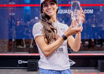 نوران جوهر تتوج بلقب بطولة العظماء الثمانية للإسكواش