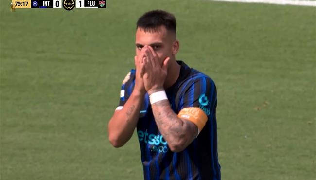 لاوتارو مارتينيز يهدر هدف محقق امام فلومينينسي بكاس العالم للاندية