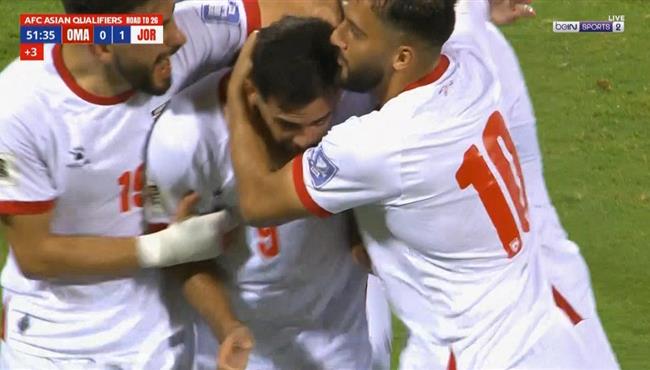 اهداف مباراة الاردن وعمان 3 0 تصفيات كأس العالم