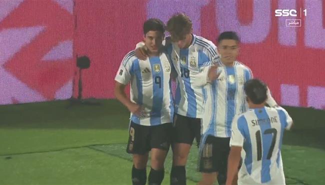 هدف فوز الارجنتين علي تشيلي (1-0) تصفيات كأس العالم