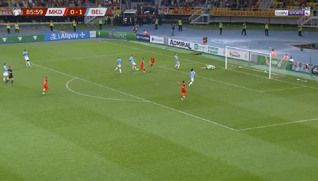 اهداف مباراة بلجيكا ومقدونيا (1-1) تصفيات كأس العالم