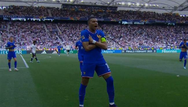 هدف مبابي في مرمي المانيا بدوري الامم الاوروبية