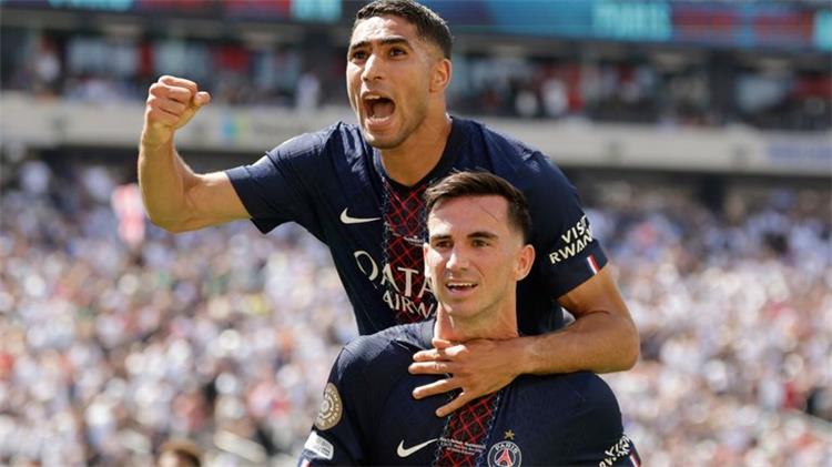 باريس سان جيرمان أهان ريال مدريد برباعية