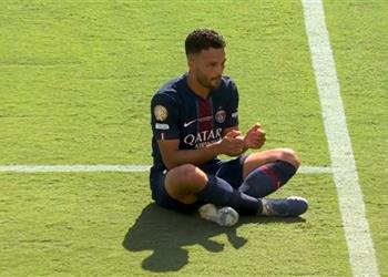 فيديو راموس يسجل هدف باريس سان جيرمان الرابع أمام ريال مدريد ويحتفل على طريقة جوتا