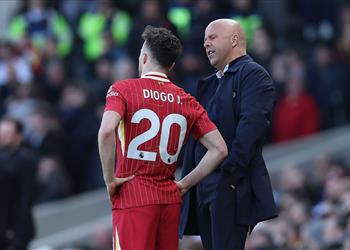 كونوا مثله ماذا قال سلوت للاعبي ليفربول في أول تدريب بعد وفاة جوتا