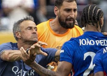 عقوبة إنريكي المحتملة بعد تصرفه تجاه لاعب تشيلسي في نهائي كأس العالم للأندية