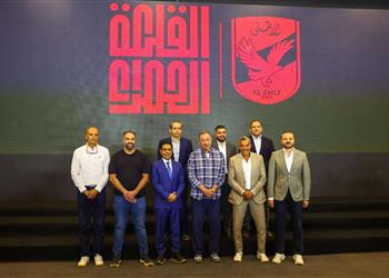 إنجاز 33 تفاصيل زيارة الخطيب ومجلس الأهلي الاستاد الجديد