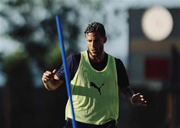 مران بيراميدز تدريبات لرفع اللياقة البدنية وبرنامج تأهيلي لثلاثي الفريق