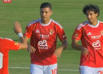 فيديو محمد شريف يسجل هدف الأهلي الأول أمام الملعب التونسي