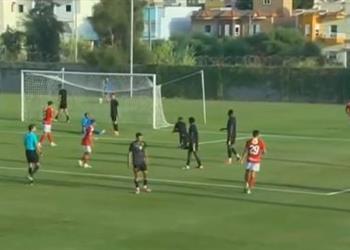 فيديو محمد شريف يسجل هدف الأهلي الثاني أمام الملعب التونسي