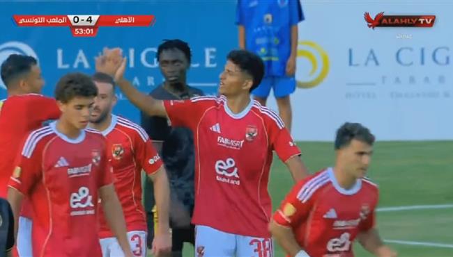 اهداف مباراة الاهلي والملعب التونسي الودية
