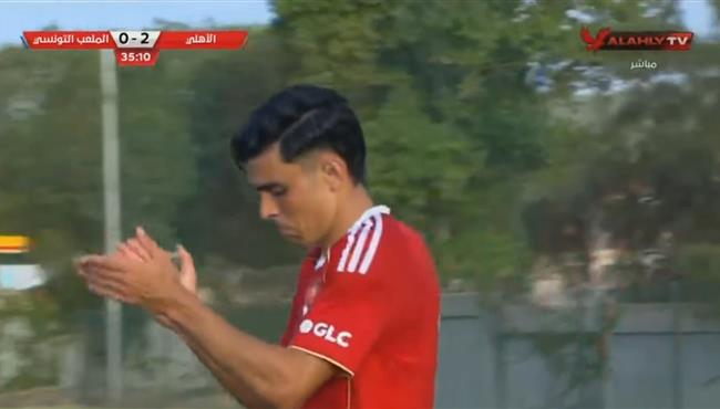 هدف اشرف بن شرقي في مرمي الملعب التونسي .. مباراة ودية