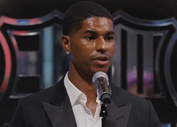 راشفورد لاعب برشلونة ي ثير حماسي ولن أقول شيئ ا سيئ ا عن مانشستر يونايتد