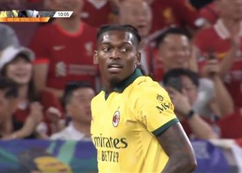 فيديو لياو يسجل هدف ميلان الأول أمام ليفربول