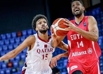 منتخب مصر الأولمبي يفوز على قطر في افتتاح مشواره بالبطولة العربية لكرة السلة