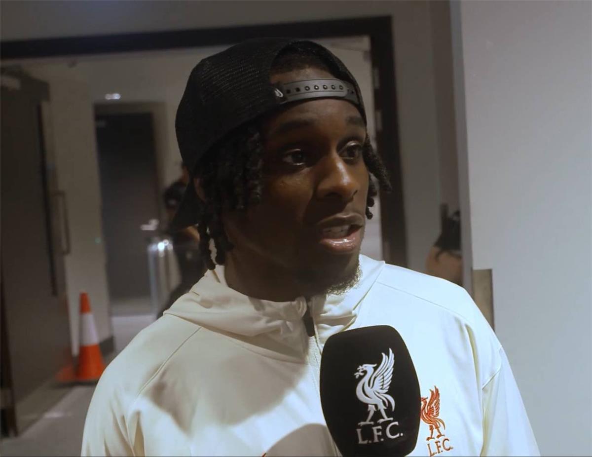 جيريمي فريمبونج لاعب ليفربول