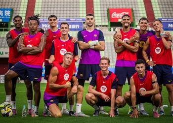 تشكيل برشلونة المتوقع أمام فيسيل كوبي اليوم ودي ا